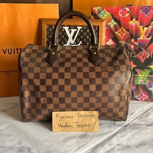 Authentic Louis Vuitton Speedy 30